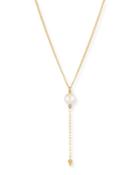 Emi Pearl Lariat Necklace