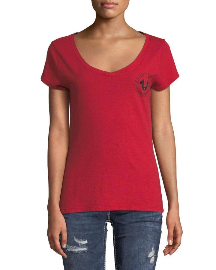 Logo Crest Cotton Tee