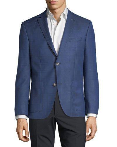 Checkmate Grid-print Blazer