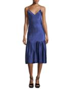 Don't Underestimate Me Silk Satin Midi