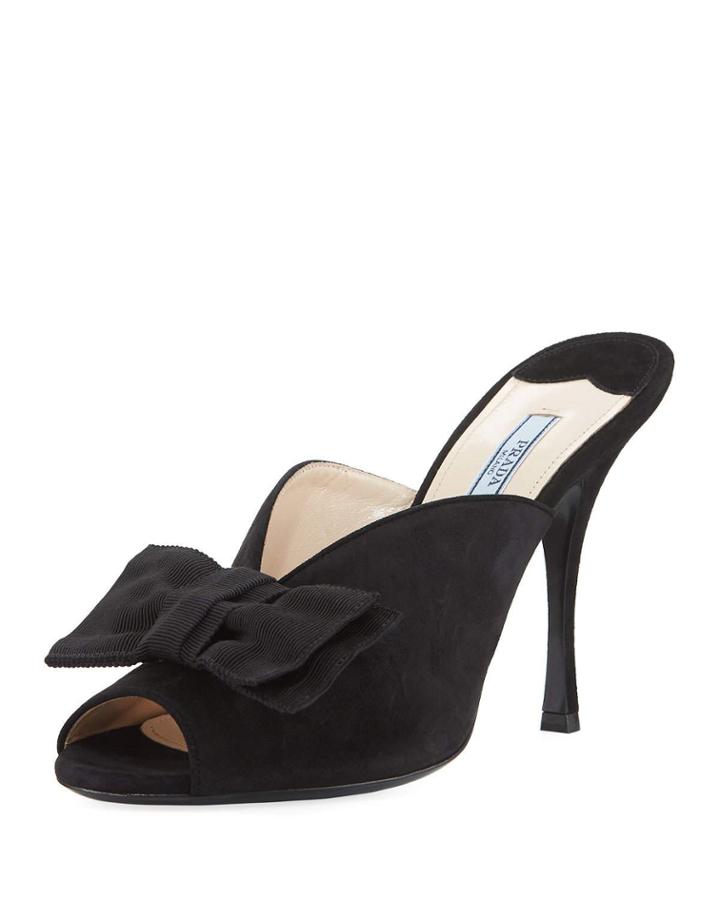 Suede Bow 100mm