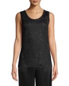 Stellar Gaze Jacquard Knit Scoop-neck