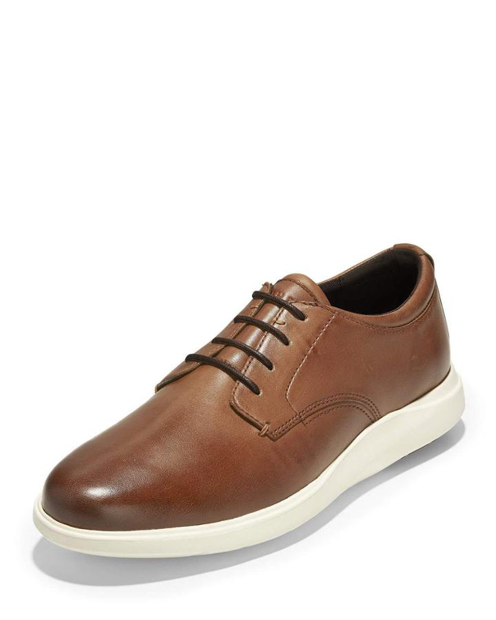 Men's Grand Essex Leather Oxfords, Tan