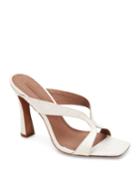 Ines Croc-embossed Leather