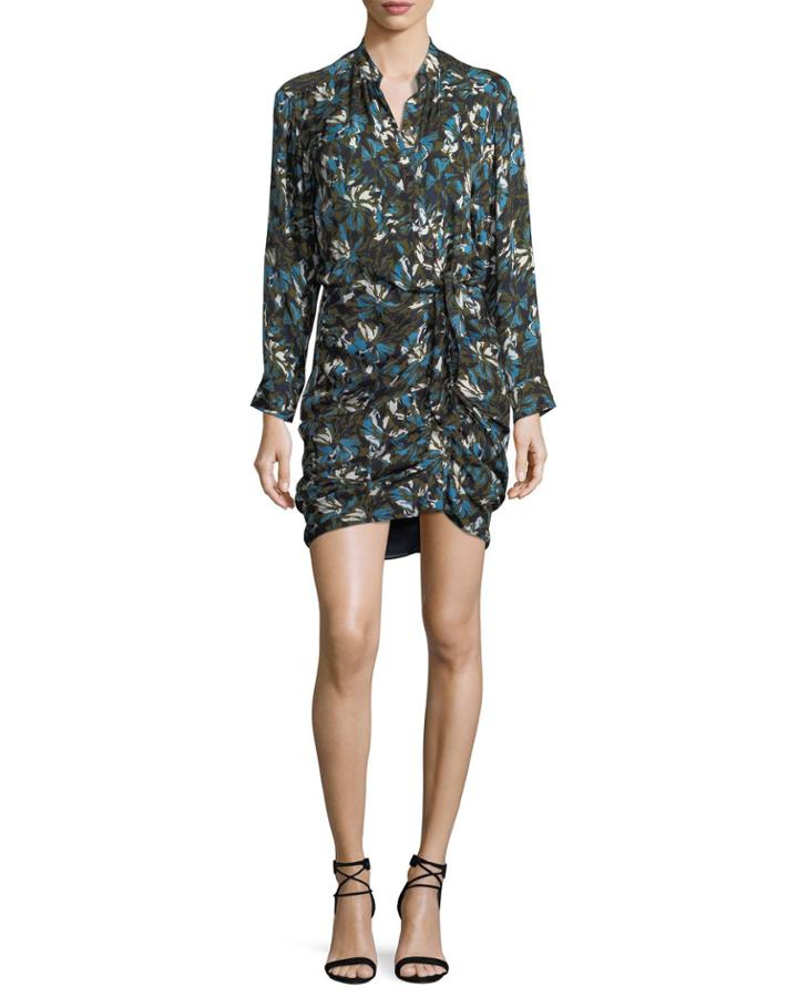 Georgina Button-front Printed