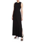 Sleeveless High-slit