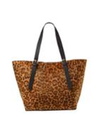 Legacy Leopard-print Shoulder Tote Bag