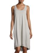Jersey Keyhole Tank Dress, Elephant