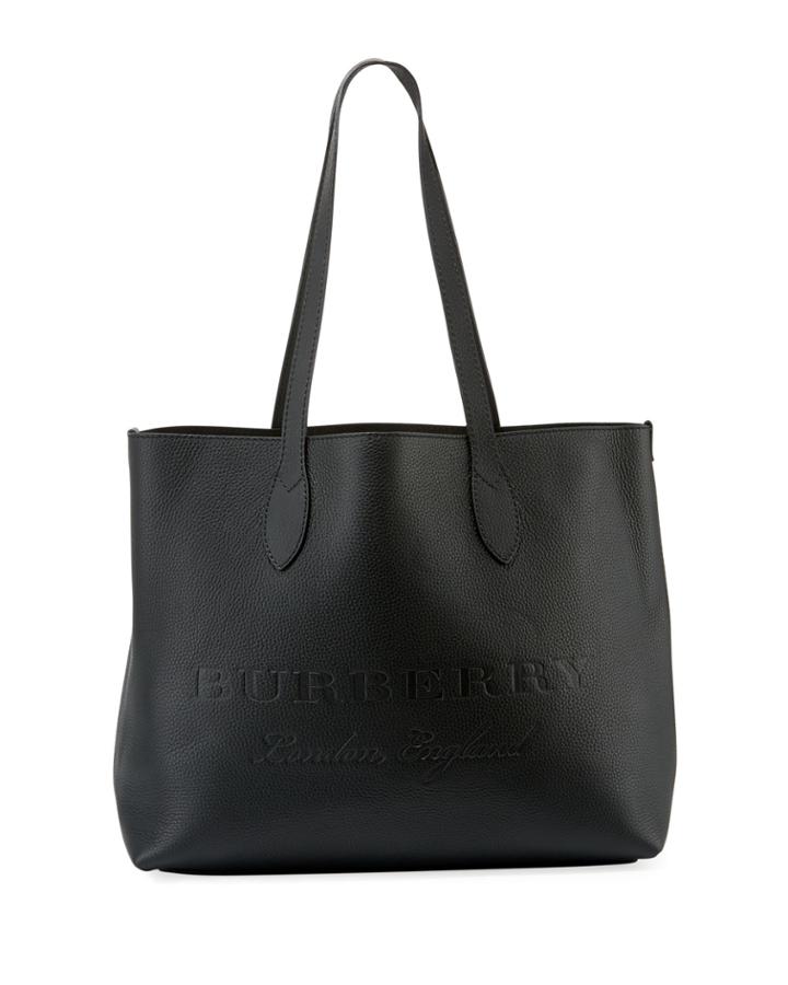 Remington Large Soft Grain Leather Shoulder Tote Bag