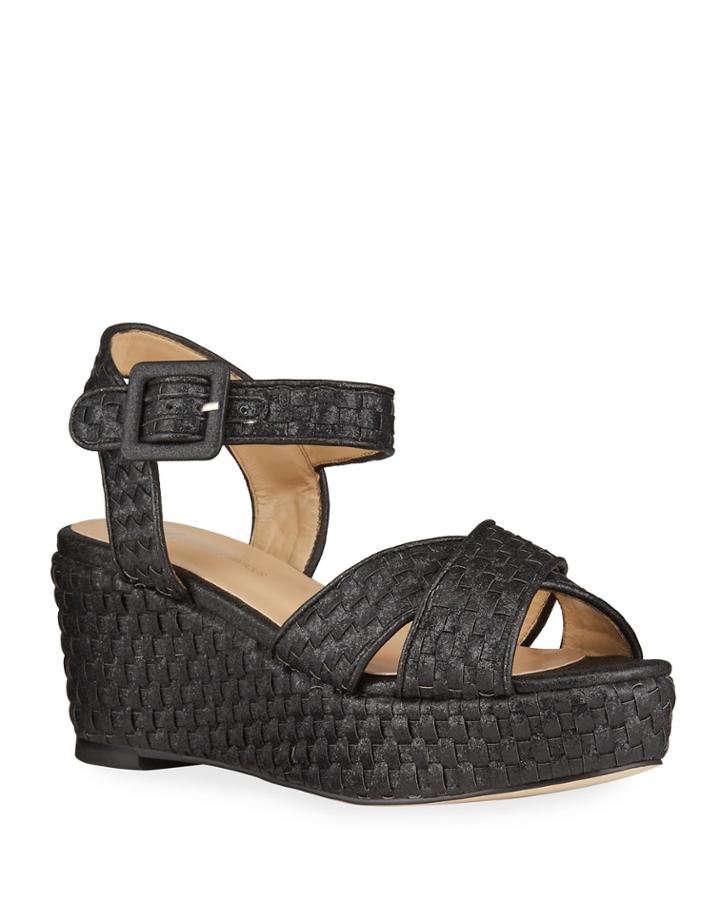 Carmen Woven Platform Espadrilles