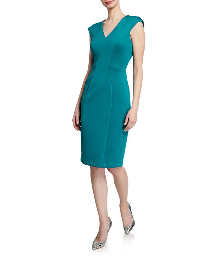 Scuba Crepe Seamed