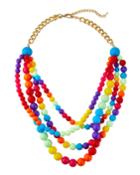 4-strand Beaded Necklace,