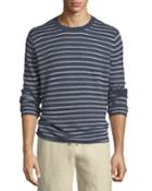 Striped Linen Crewneck