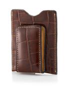 Croc-embossed