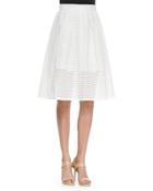 Mesh Pleated Full
