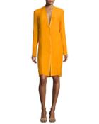 V-neck Boyfriend Cardigan Dress