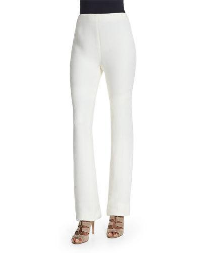 Desmond Slim-leg Pants, Cream