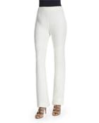 Desmond Slim-leg Pants, Cream
