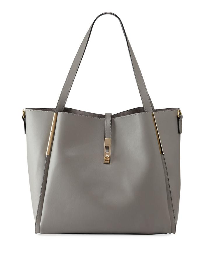 Abigale Faux Leather Tote Bag
