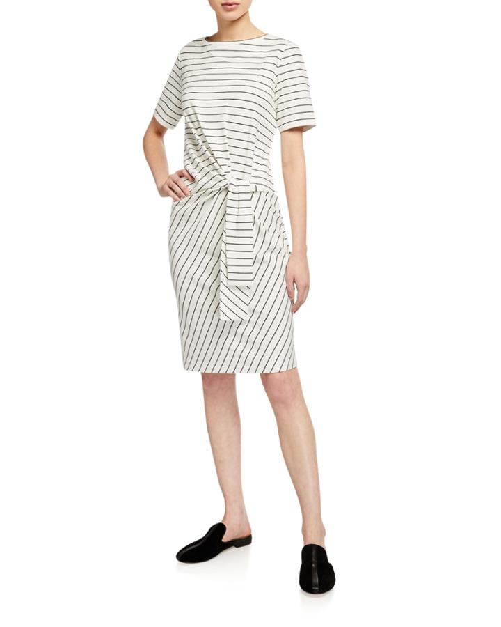 Glendora Stripe Terry Dress