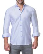 Men's Fibonacci Math White Shaped-fit