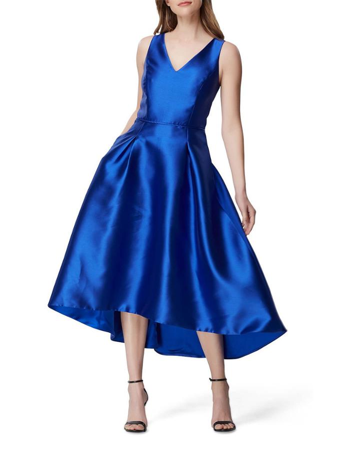 Mikado High-low Cocktail Dress