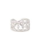 City Lights Sterling Silver White Topaz Ring,