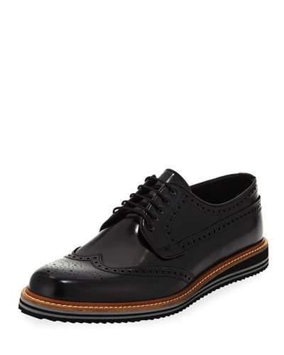 Leather Casual Dress Oxford W/ Lightweight
