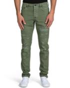 Men's Ripped Stitched Chino Pants
