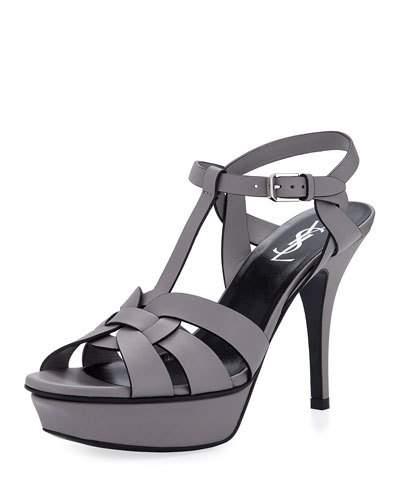 Tribute Leather Platform Sandal,
