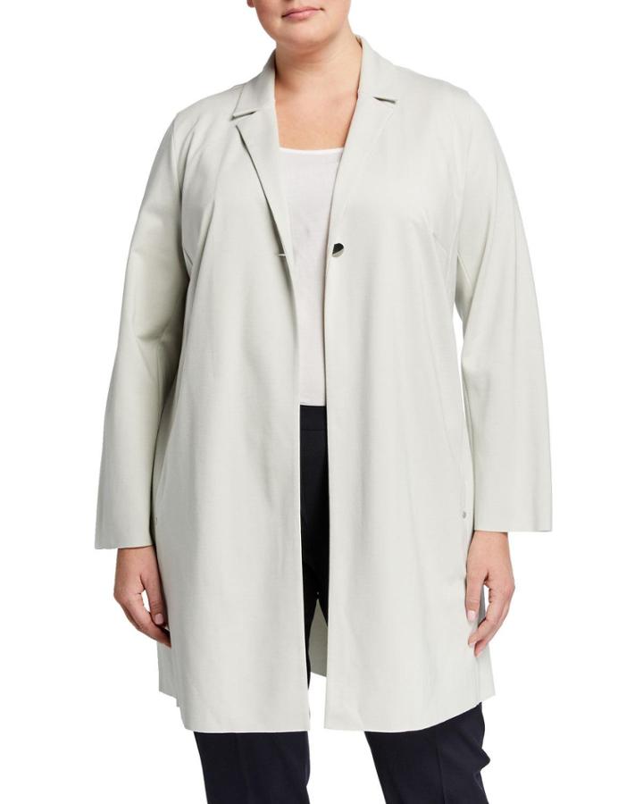 Plus Size Labelle Mid-length Jacket