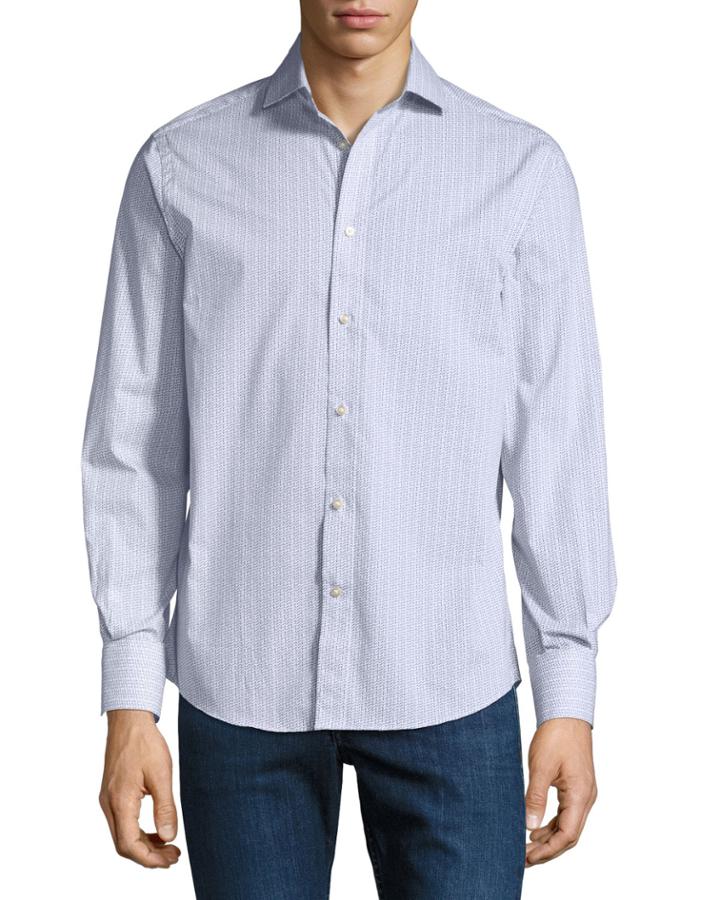 Men's Woven C3 Tech Button-down