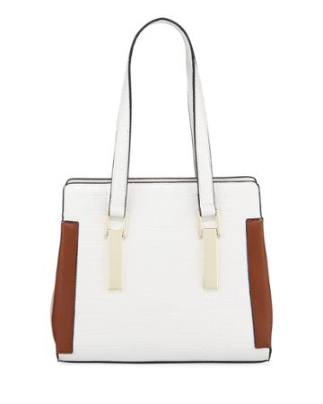 Natasha Croc-embossed