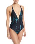 Plunging Printed One-piece