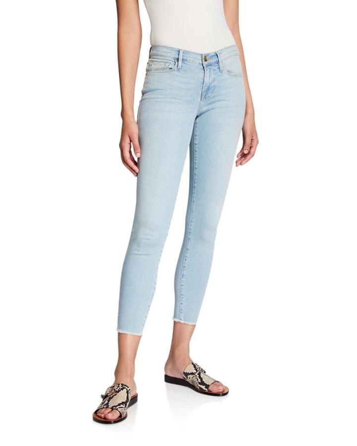 Le Skinny Cropped Jeans