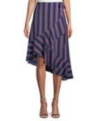 Asymmetric Striped Wrap