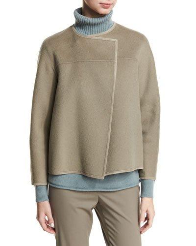 Odene Reversible Wool Topper Jacket