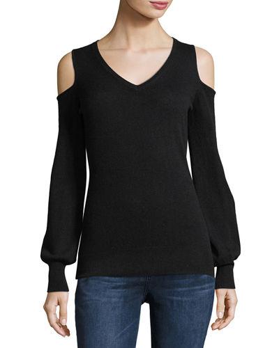 Cashmere Cold-shoulder