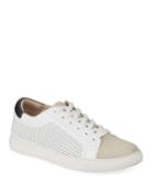 Kam Perforated Leather Low-top