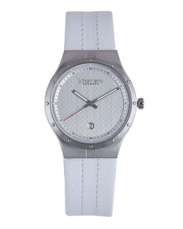 Men's Skive Quartz White Leather