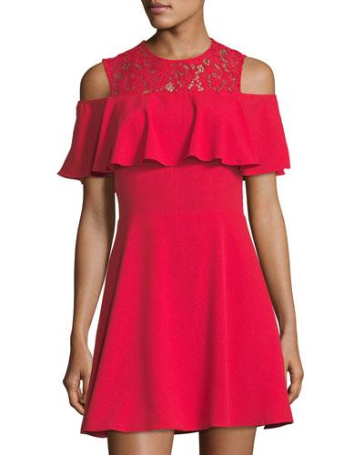 Peggy Lace-yoke Dress