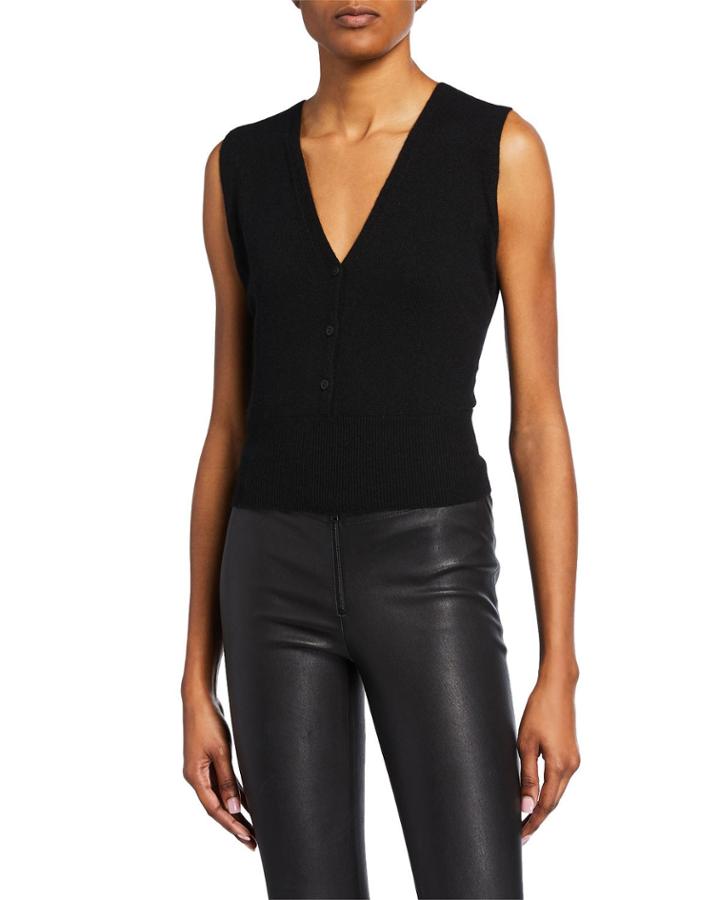 Cashmere Button-down