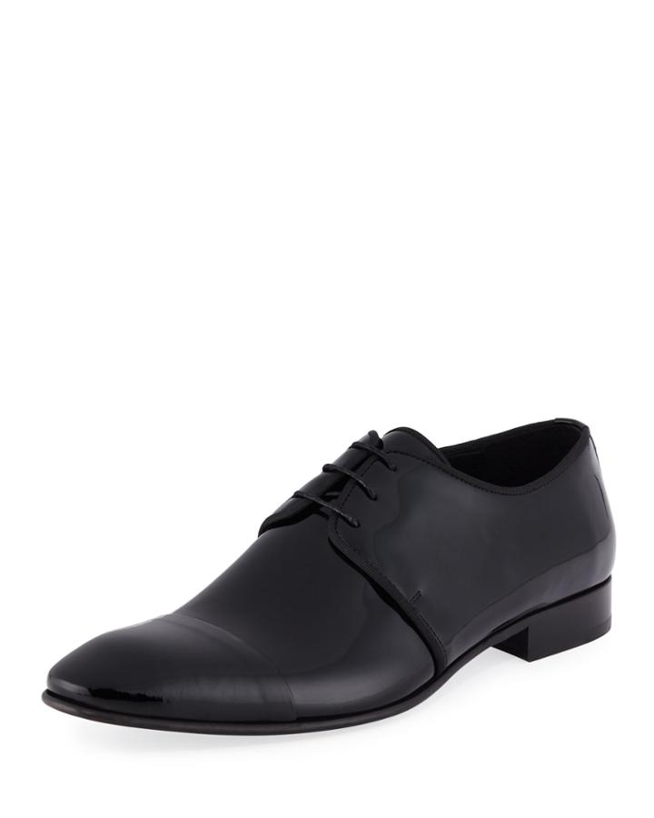 Men's Leather Lace-up Dress