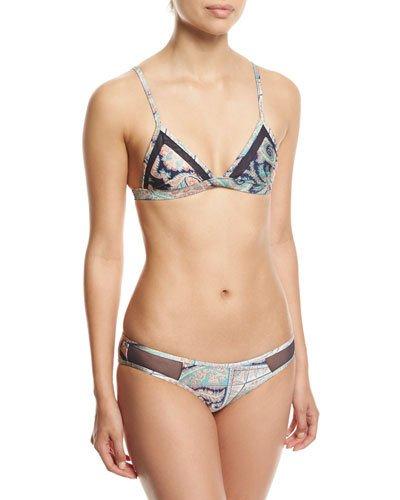 Kasbah Mesh-inset Triangle Bikini