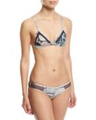 Kasbah Mesh-inset Triangle Bikini
