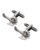 Moving Helicopter Cuff Links, Gunmetal