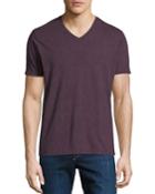 Men's Tonal Paisley V-neck T-shirt