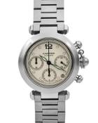 Pre-owned Pasha Chronograph Bracelet Watch