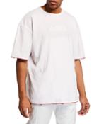 Men's Jaws Oversized Double Face T-shirt