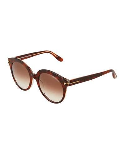 Plastic Round Tortoiseshell
